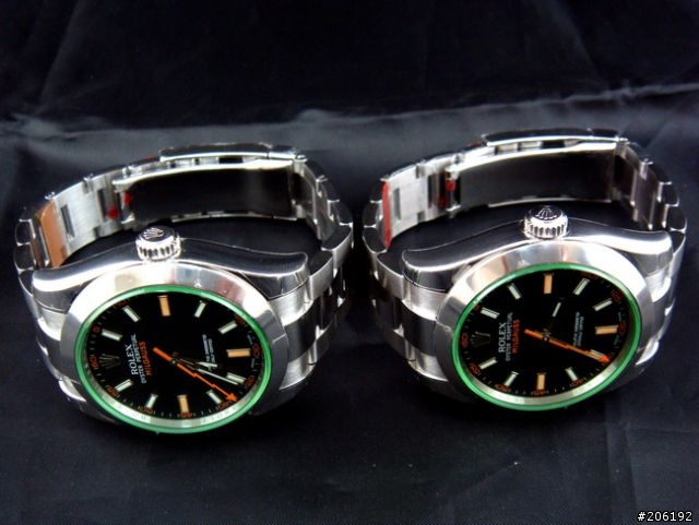 【開箱】Rolex  116400GV 綠玻璃 (圖多)
