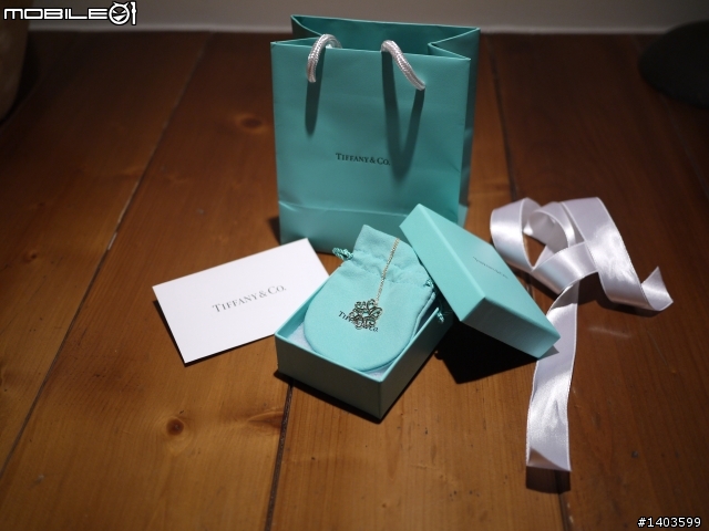 [不專業小開箱]送朋友的Tiffany & Co 項鍊