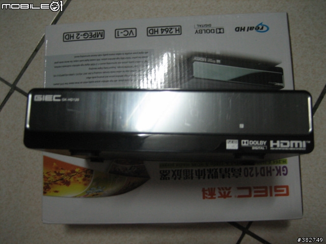 [OPEN]杰科 GIEC GK-HD120 高畫質撥放器