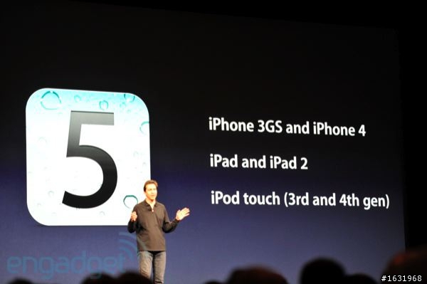 鬆了一口氣 ios5確定支援 i Phone 3gs 太高興了