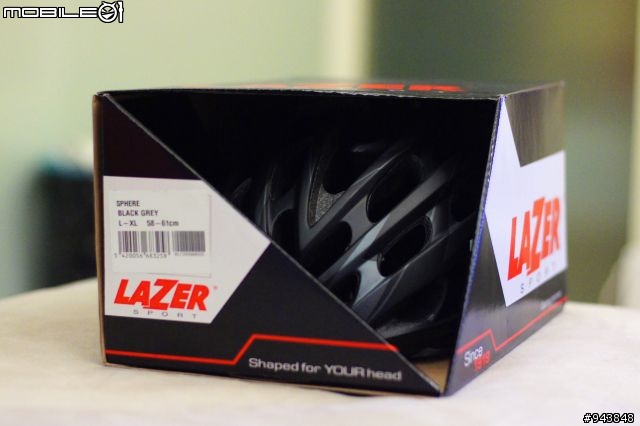 [開箱] 賽亞人雷射帽Lazer Sphere公路車安全帽，香菇頭Bye Bye~！