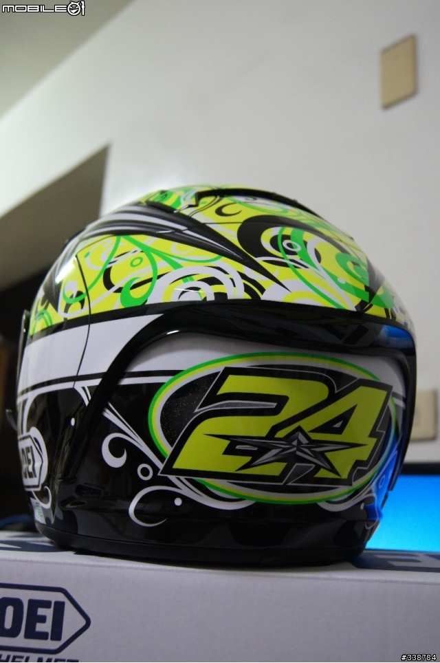 [開箱] SHOEI X-TWELVE ELIAS 可愛小楊桃
