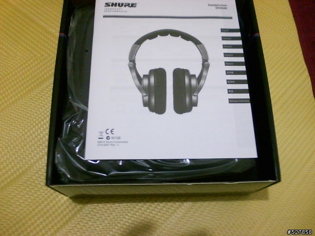 SHURE SRH940 公司貨開箱 & 心得