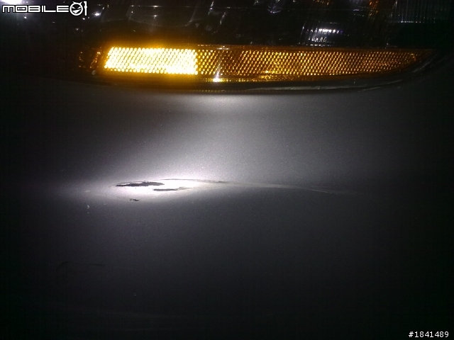 ACCORD K9擦傷了