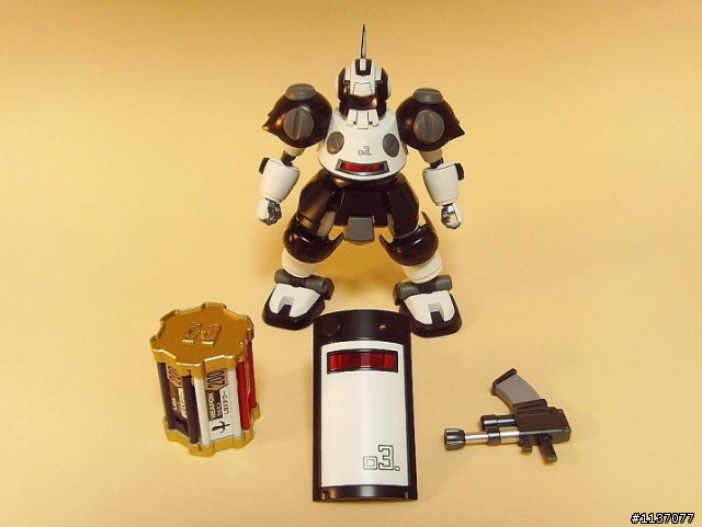 [作品分享] 紙箱戰機 LBX 002 迪庫