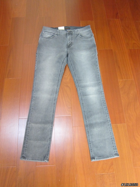Nudie Thin Finn Super Grey Used Skinny Jeans