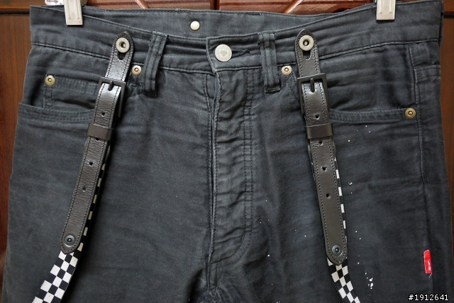 [分享] WTAPS W)taps 08 A/W NO.5 Tight 吊帶破壞工作褲