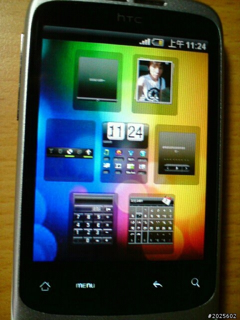 HTC wildfire 遲來的開箱