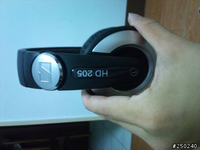 【開箱】SENNHEISER HD 205  大耳罩耳機