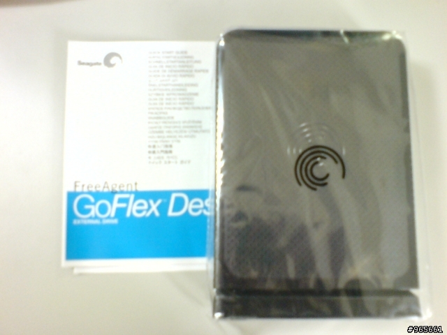 純開箱3TB外接硬碟 Seagate GoFlex Desk USB 3.0 3TB