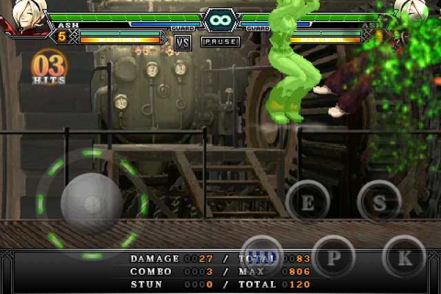 [教學] ASH浮空99段 in iOS KOF  不喜勿入