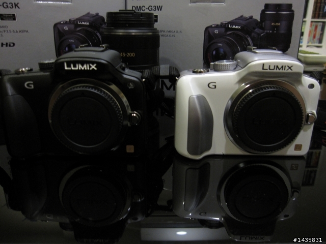 今天不敗家就不回家!!! 白色G3開箱~~~