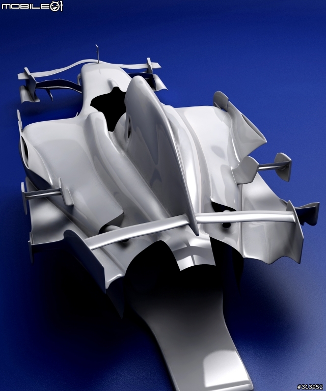 [3D]最富科技感的2008年McLaren F1