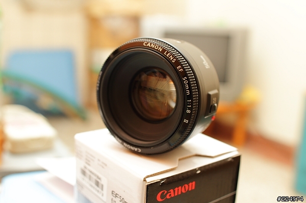 小小開箱  Canon 50mm F1.8 II