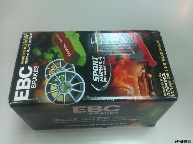 [分享]EBC Yellow Stuff黃皮後煞車來令片的更換與使用心得~~~