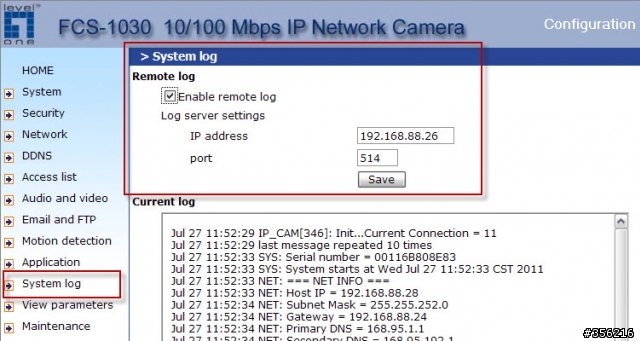 Synology NAS 及 Levelone FCS-1030 IP CAM 實測