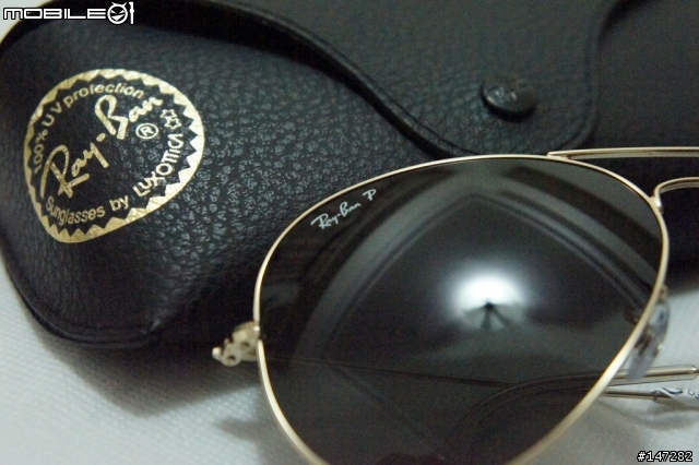 雷朋 RayBan RB3025 001/58 3P金框偏光款開箱文