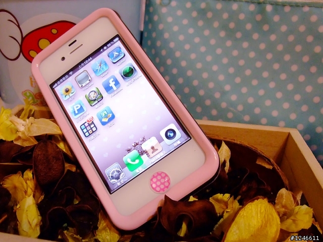 [開箱分享]Juicy couture粉嫩手機殼~(請裸機派不喜勿入~)