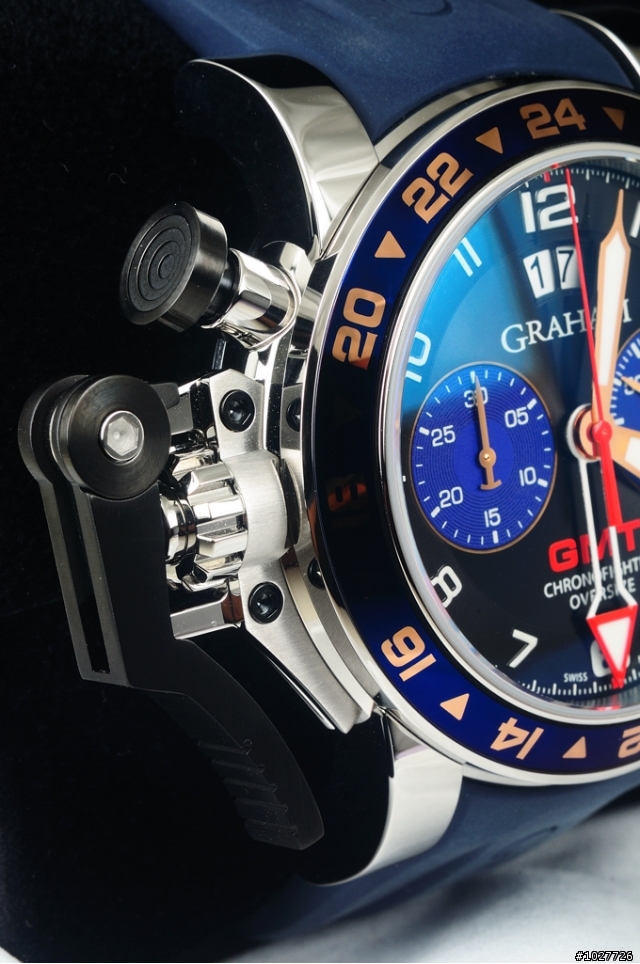 小葛開箱 "Graham chronofighter oversize GMT"圖小多