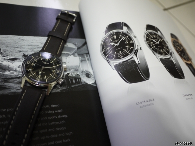 LONGINES 復刻Legend Diver 開箱
