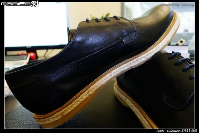 [開箱] Prada 編織厚底鞋