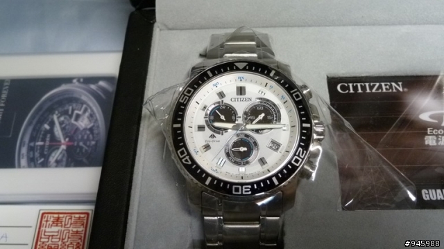 【簡單開箱】CITIZEN電波微粒體格紋專業運動錶+極限勇者光動能電波錶