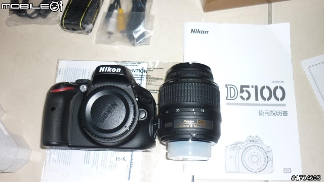 [NIKON]5100到手心得與簡單開箱