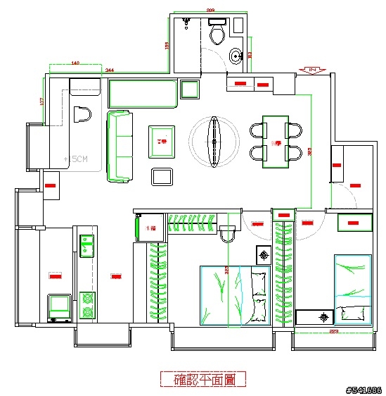 關於格局,請給在下一些建議,謝謝---0707新增橫樑標註