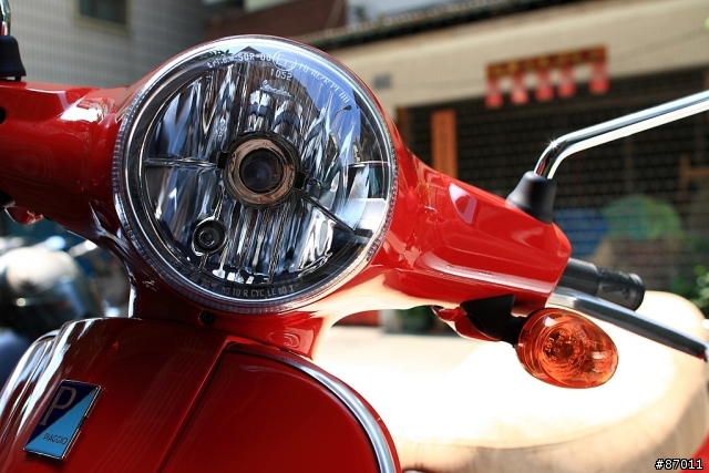 [開箱] Vespa LX125 火紅...
