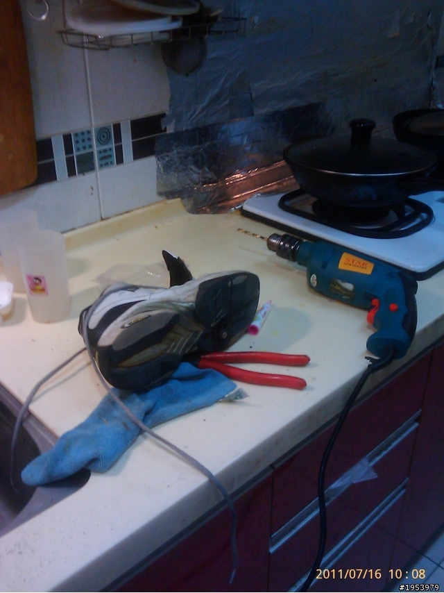 DIY 球鞋 上卡.........試用卡踏!