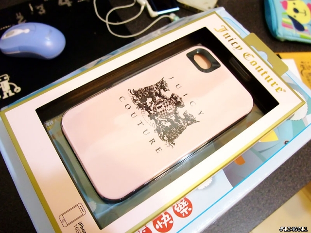 [開箱分享]Juicy couture粉嫩手機殼~(請裸機派不喜勿入~)
