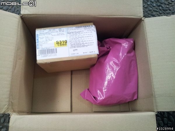 [開箱] 韓拍第一次購買就直寄到家(i9100-配件)