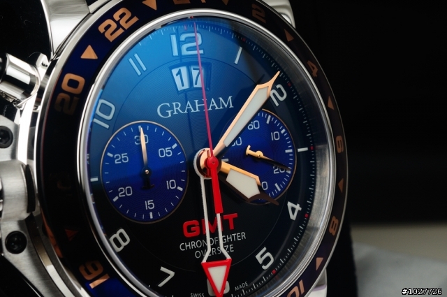 小葛開箱 "Graham chronofighter oversize GMT"圖小多