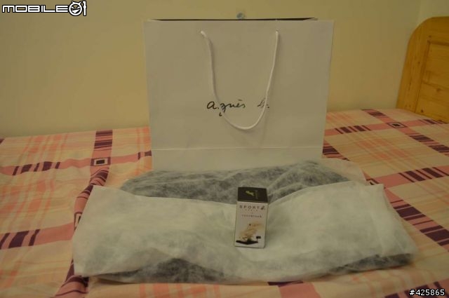 人生第一個agnes b.肩背斜背兩用包