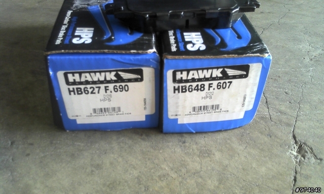 請教來令片HAWK HPS或AXIS-TYPE-G      補上(HAWK  HPS開箱文)