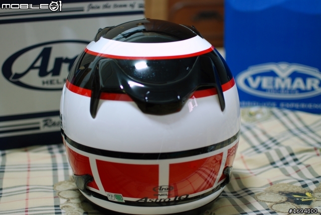 【開箱】YAMAHA 50th  In  Arai  Astro IQ
