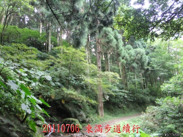 20110706 東眼山東滿步道滿月圓自行車之旅