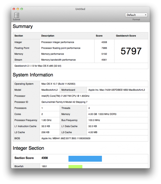【分享】hk客製版最高階13吋 i7 - 256 ssd簡易開箱測試文~!