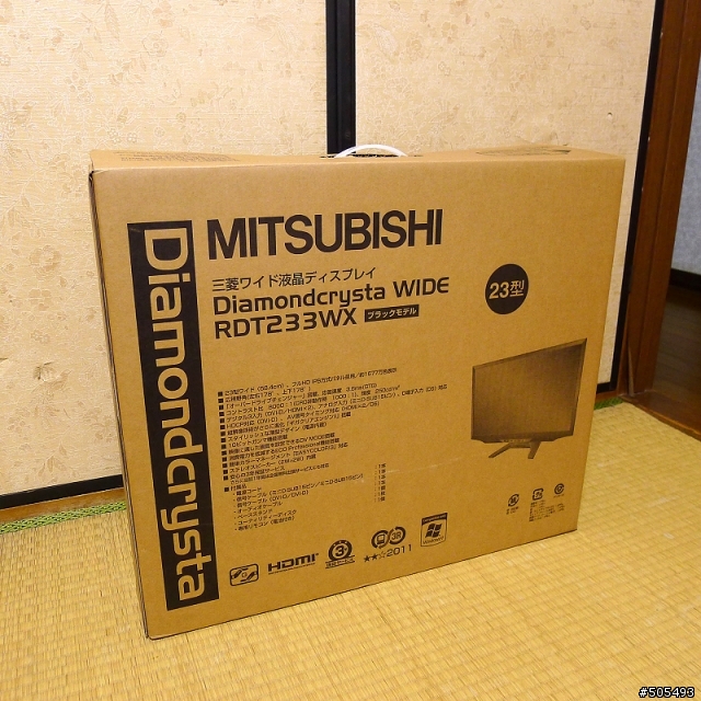 三菱IPS面板 Diamondcrysta WIDE RDT233WX 開箱分享