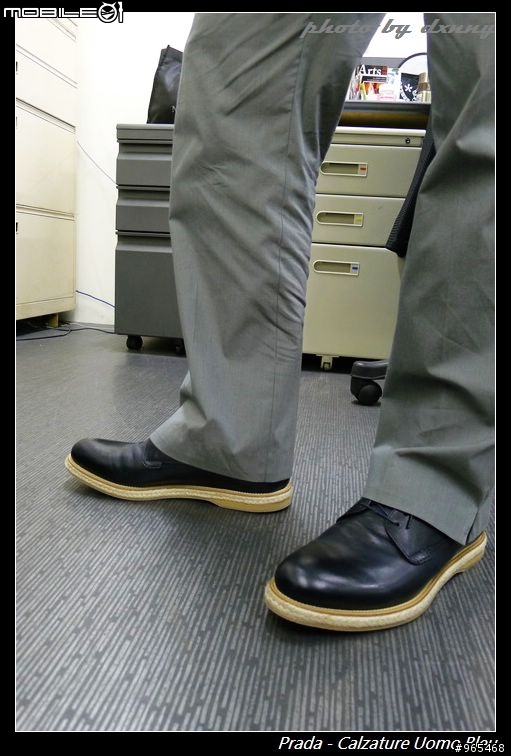 [開箱] Prada 編織厚底鞋