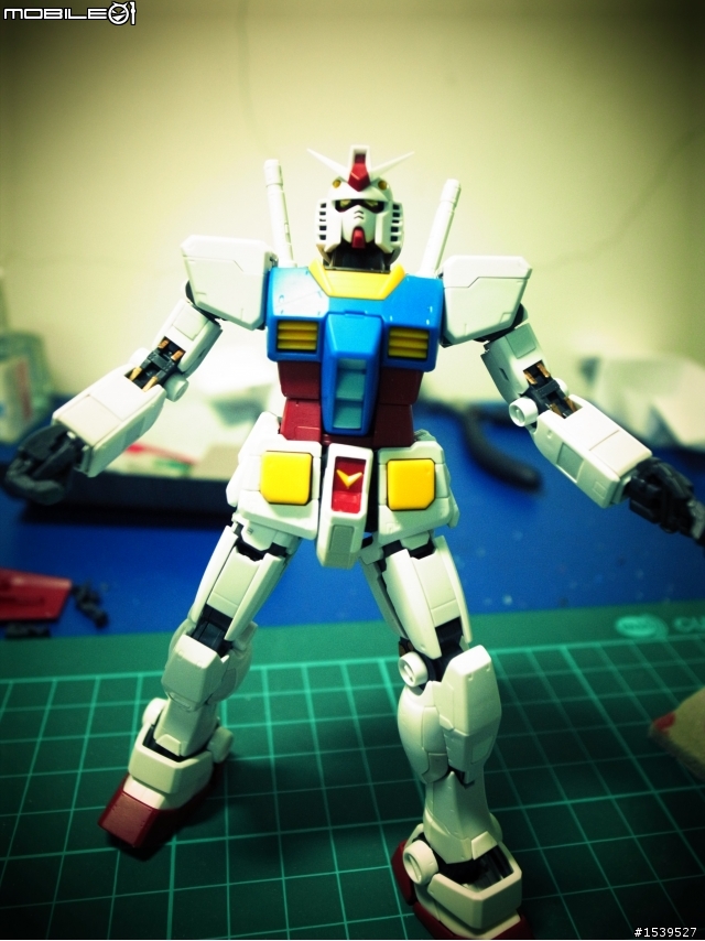 [新手素組] 剛完成的RG RX 78-2