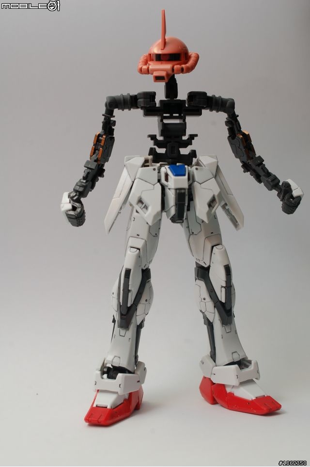 [RG素組] RG系列第三彈 Strike Gundam 素組半成品
