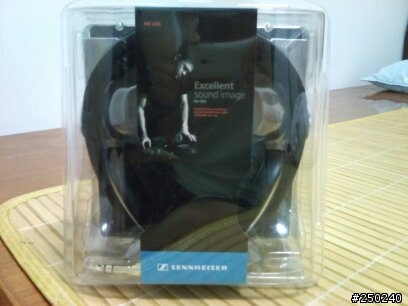 【開箱】SENNHEISER HD 205  大耳罩耳機