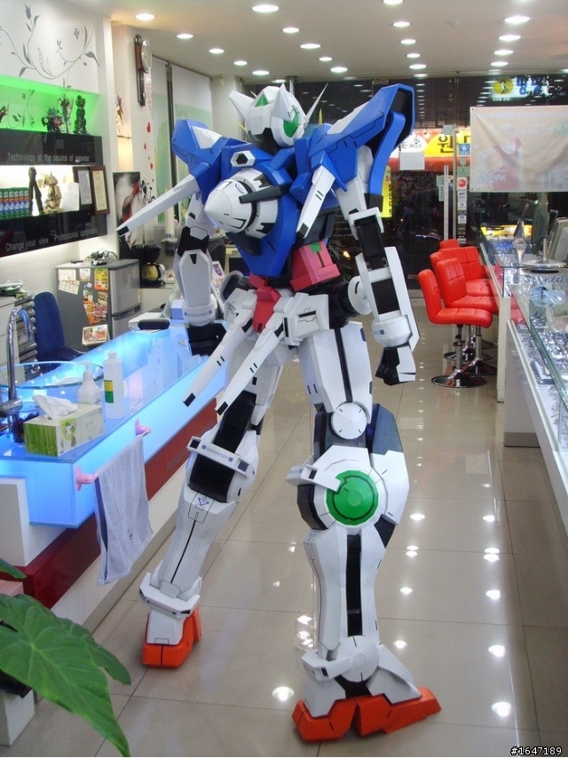 還是紙模型,180CM高GN-001