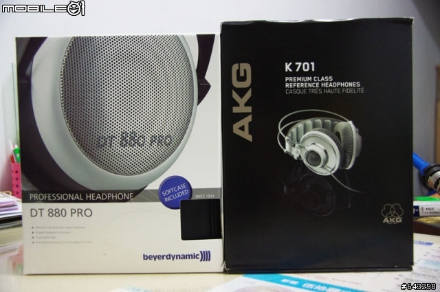 [開箱] Beyerdynamic DT880pro & AKG K701