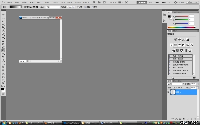 PS CS5軟體視窗顯示問題