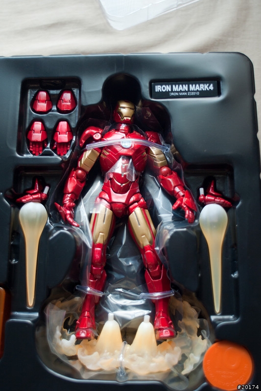 [開箱]海洋堂轉輪科技誌上限定特攝系列NO.25EX IRONMAN mark IV鋼鐵人馬克4