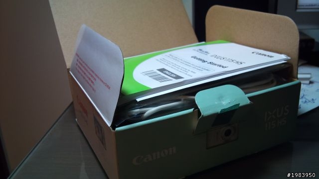 擁有HS的最低門檻－藍色IXUS 115 HS開箱。