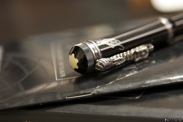古董限量筆？Montblanc Imperial Dragon開箱文