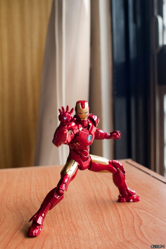 [開箱]海洋堂轉輪科技誌上限定特攝系列NO.25EX IRONMAN mark IV鋼鐵人馬克4